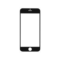 Стекло iPhone 6 в сборе с рамкой - Черное