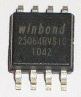 Микросхема флеш 25Q64BVSIG Winbond (SOP-8)