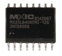 Микросхема флеш MACRONIX - MX25L6408EMI с последовательным интерфейсом SPI объемом 64Mbit - (SOP-8)