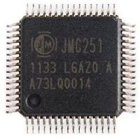 Микросхема сетевой контроллер JMICRON JMC251 (LQFP-64)