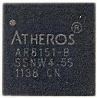Микросхемма сетевой контроллер Atheros AR8151-B (QFN-40)